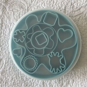 Set of various baking cookie cutters